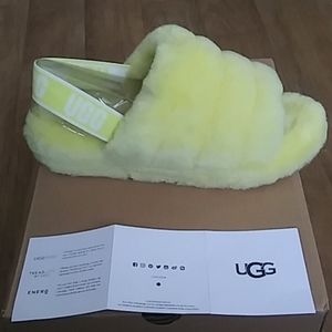 UGG®Fluff Yeah Neon Slide